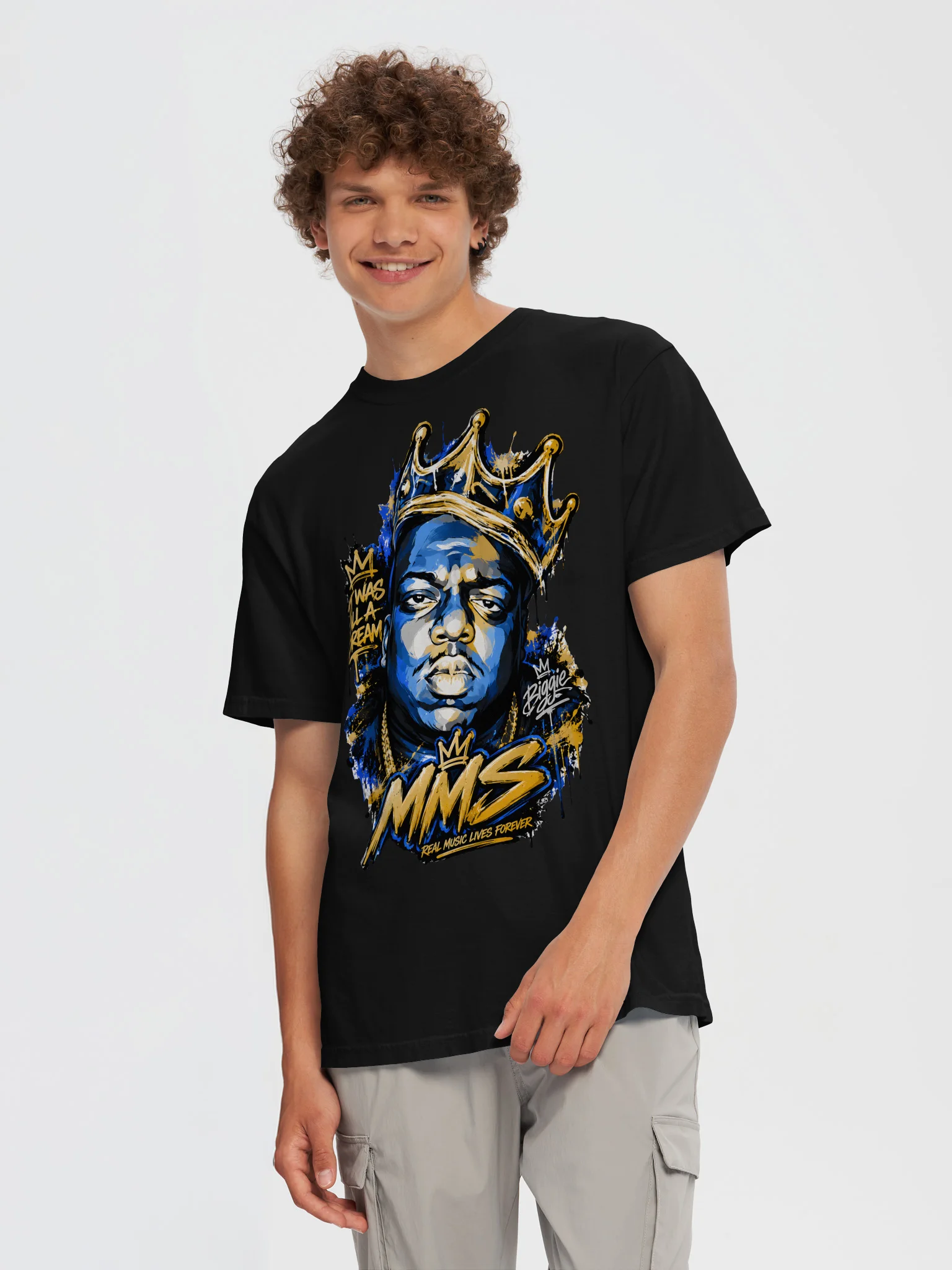 Biggie Crown Graffiti Tribute Tee product image (13)