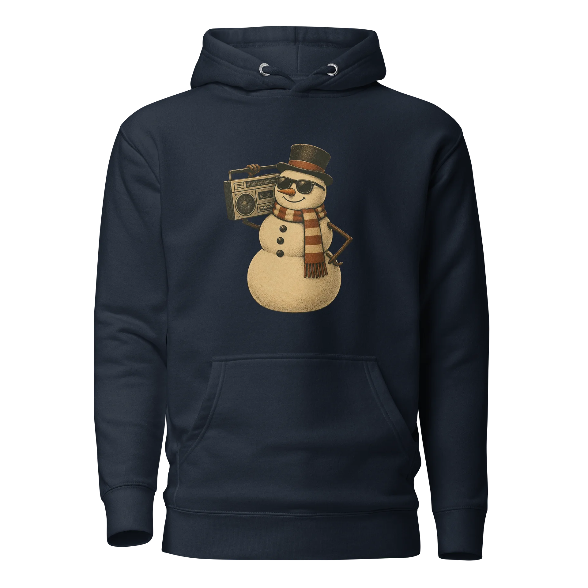 Boombox Snowman Premium Hoodie product image (1)