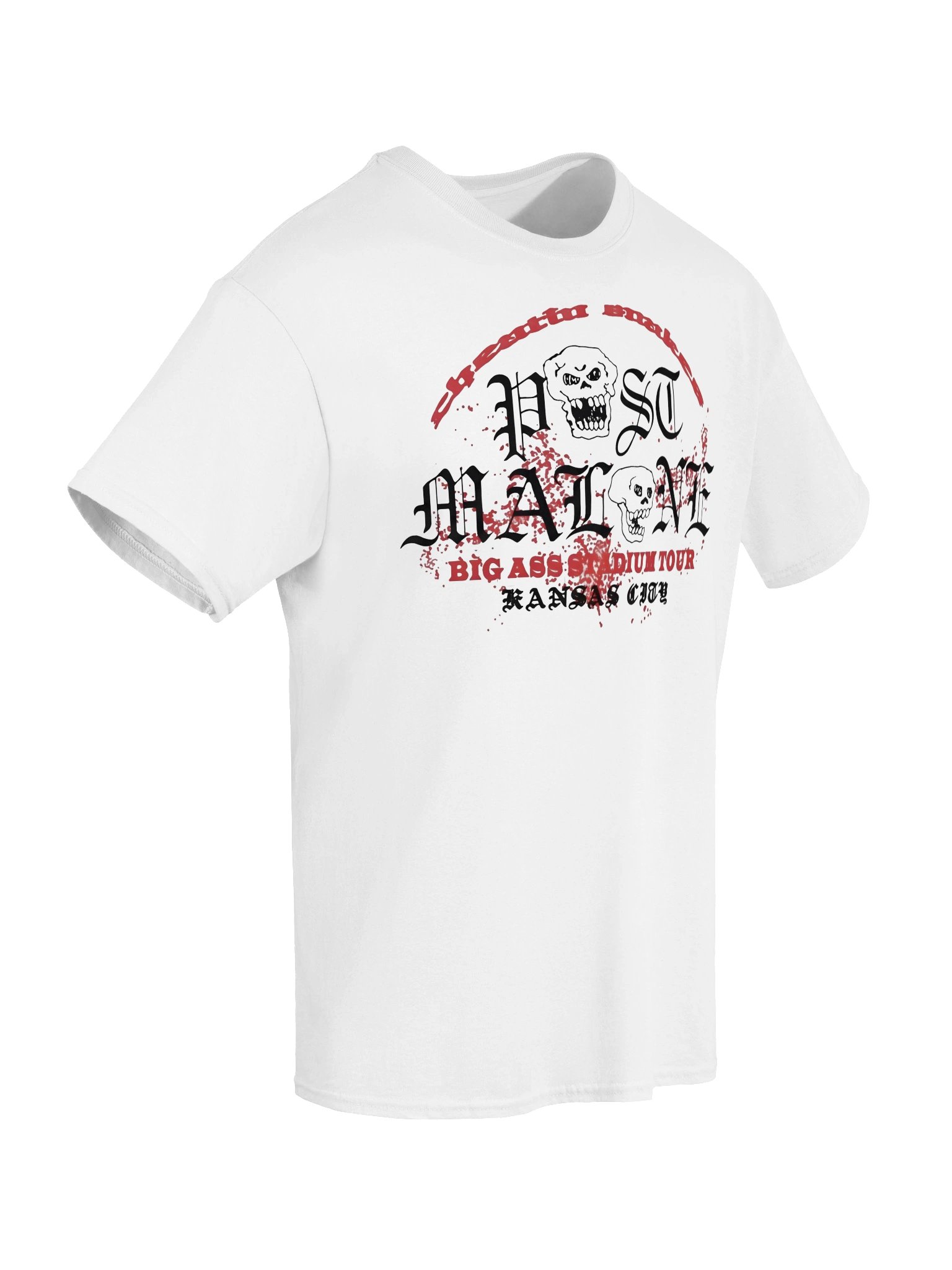 Post Malone Kansas City Big Ass Stadium Tour Merch Tshirt product image (72)