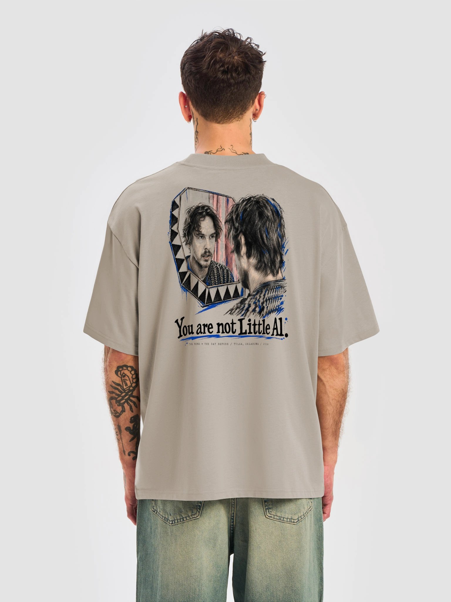 THE BEND × THE DAY BEFORE — “YOU ARE NOT LITTLE AL.” TEE product image (6)