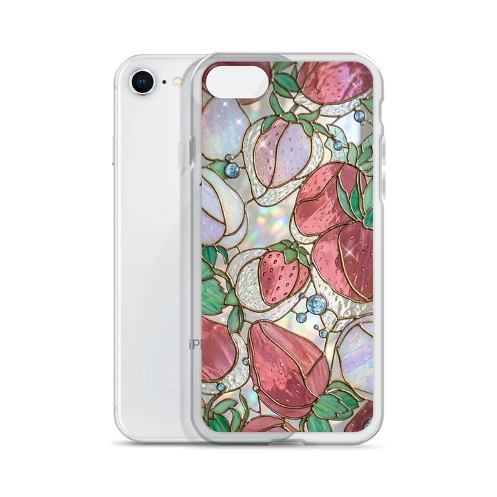 Iridescent Strawberry Bloom iPhone Case product image (55)