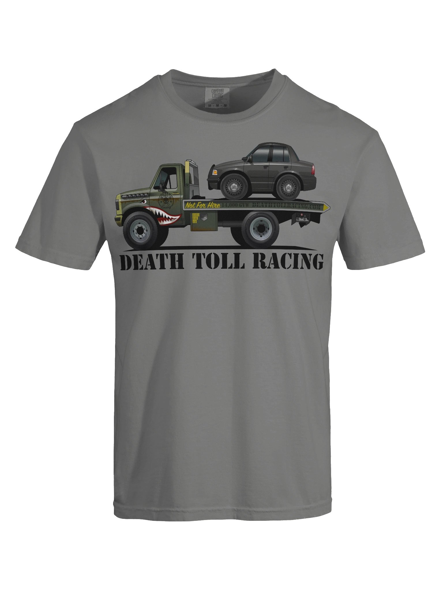 Death Toll Racing WWII Tow Truck T-Shirt product image (21)