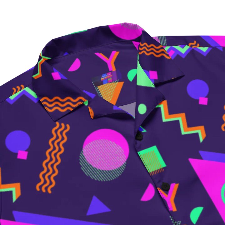 Arcade Dreams Short Sleeve Hawaiian Button up product image (2)