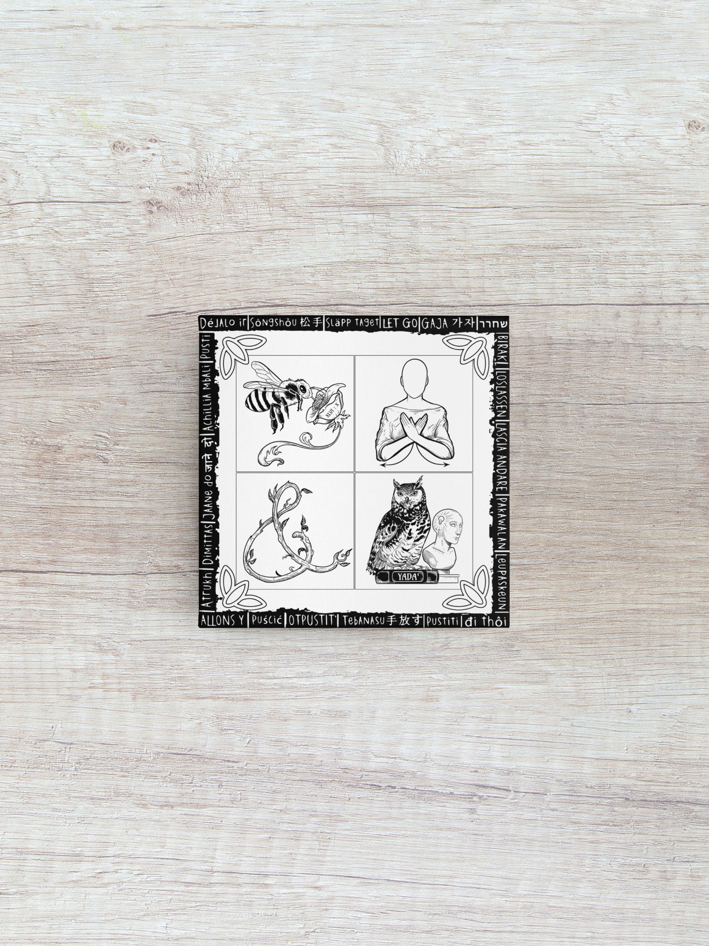 Wall Art (Bee still & know) product image (4)