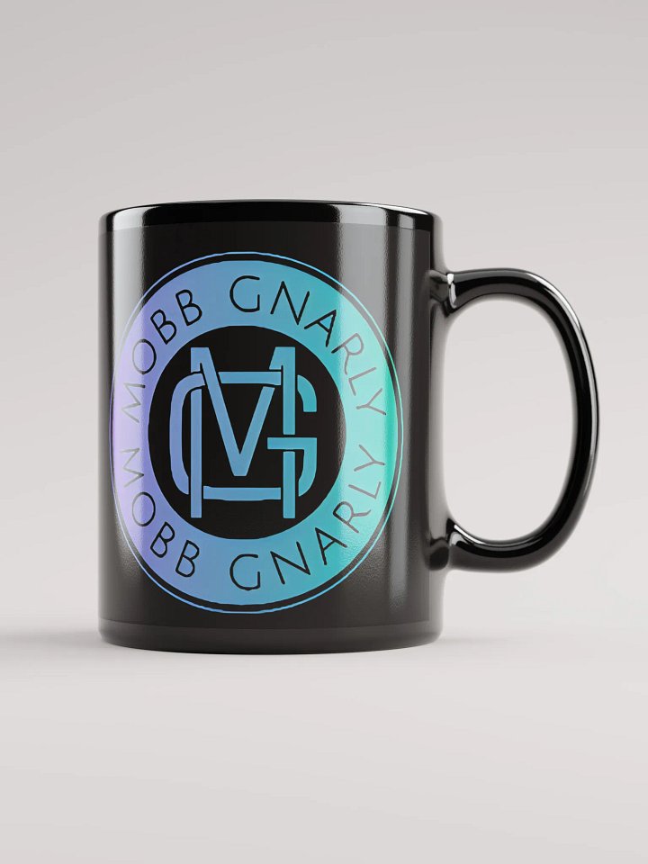 MG Logo Mug Black product image (1)