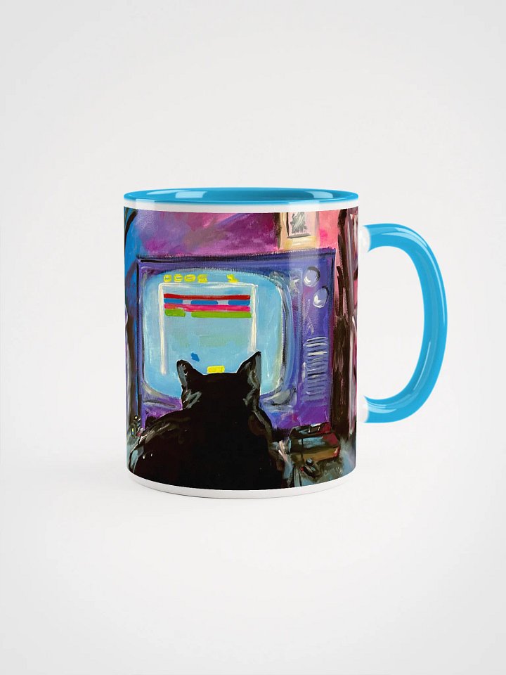 Gamer Cat Atari Daze Ceramic Mug product image (5)