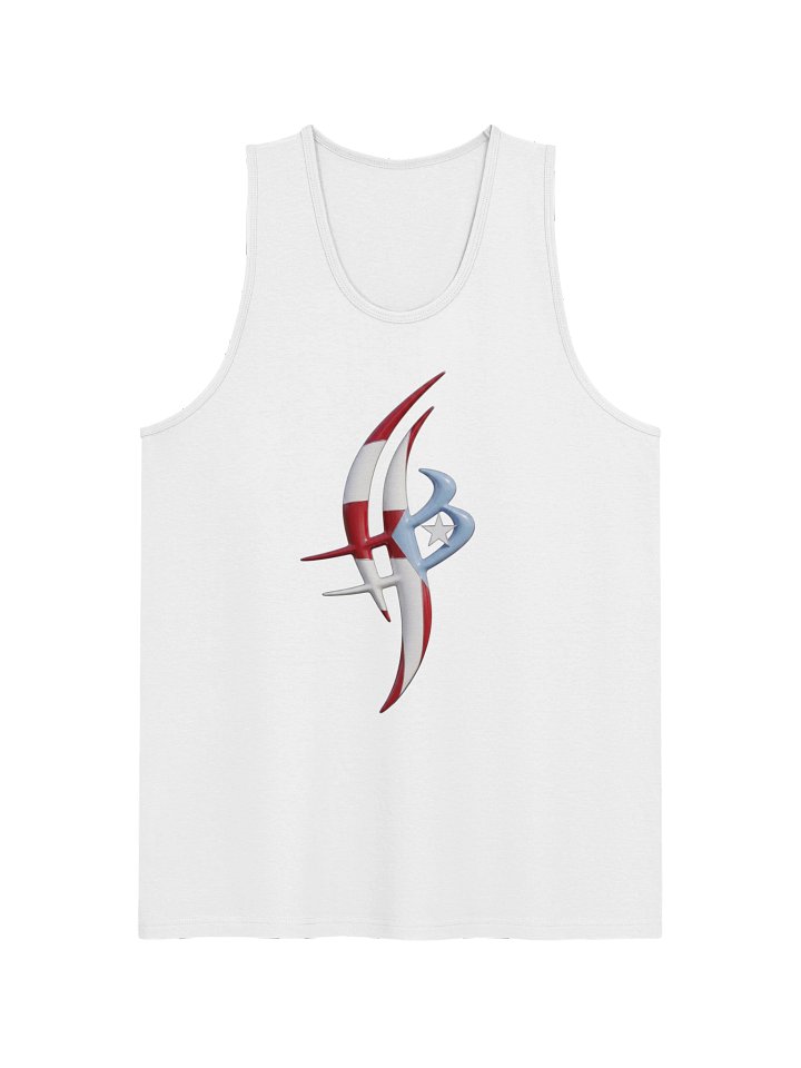 BEAM BORIQUA WHITE TANK TOP product image (1)