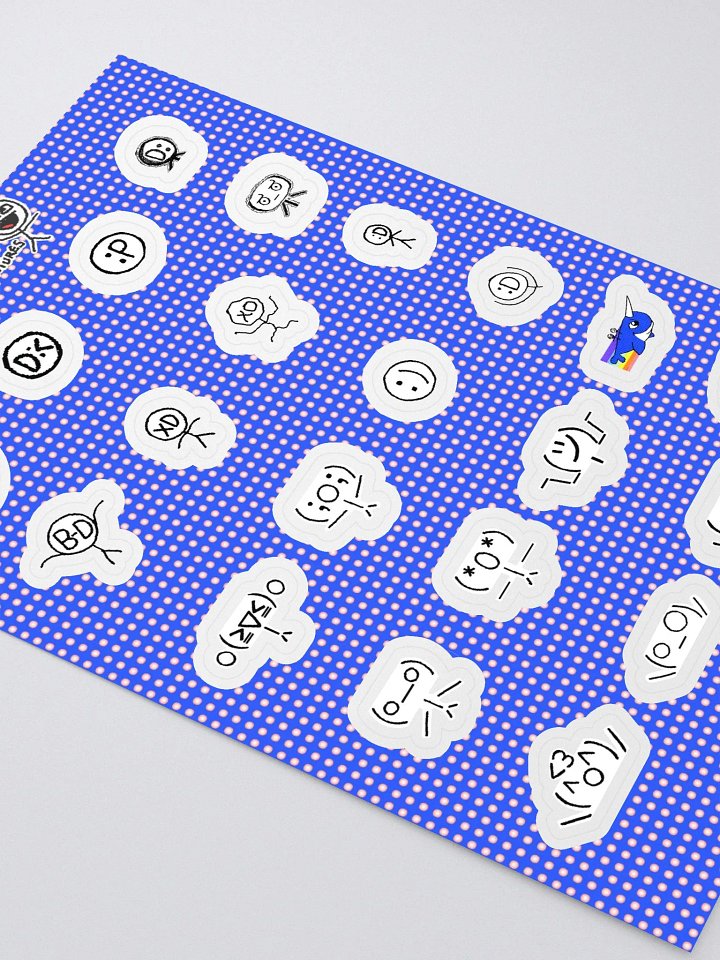 NOM NOM Mini Stickers! (21 STICKER PACK) product image (2)