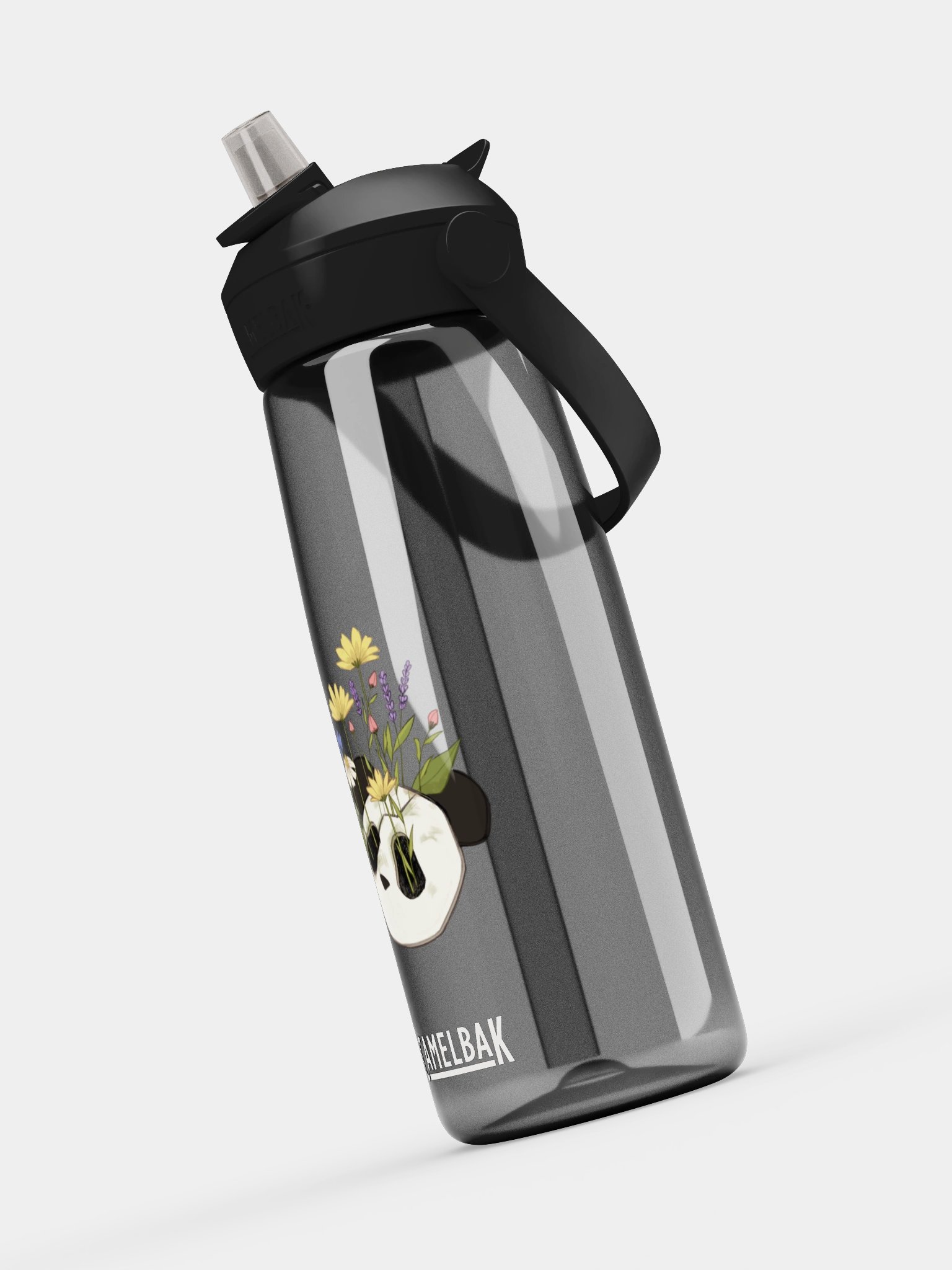 Panda Mask Water Bottle product image (18)
