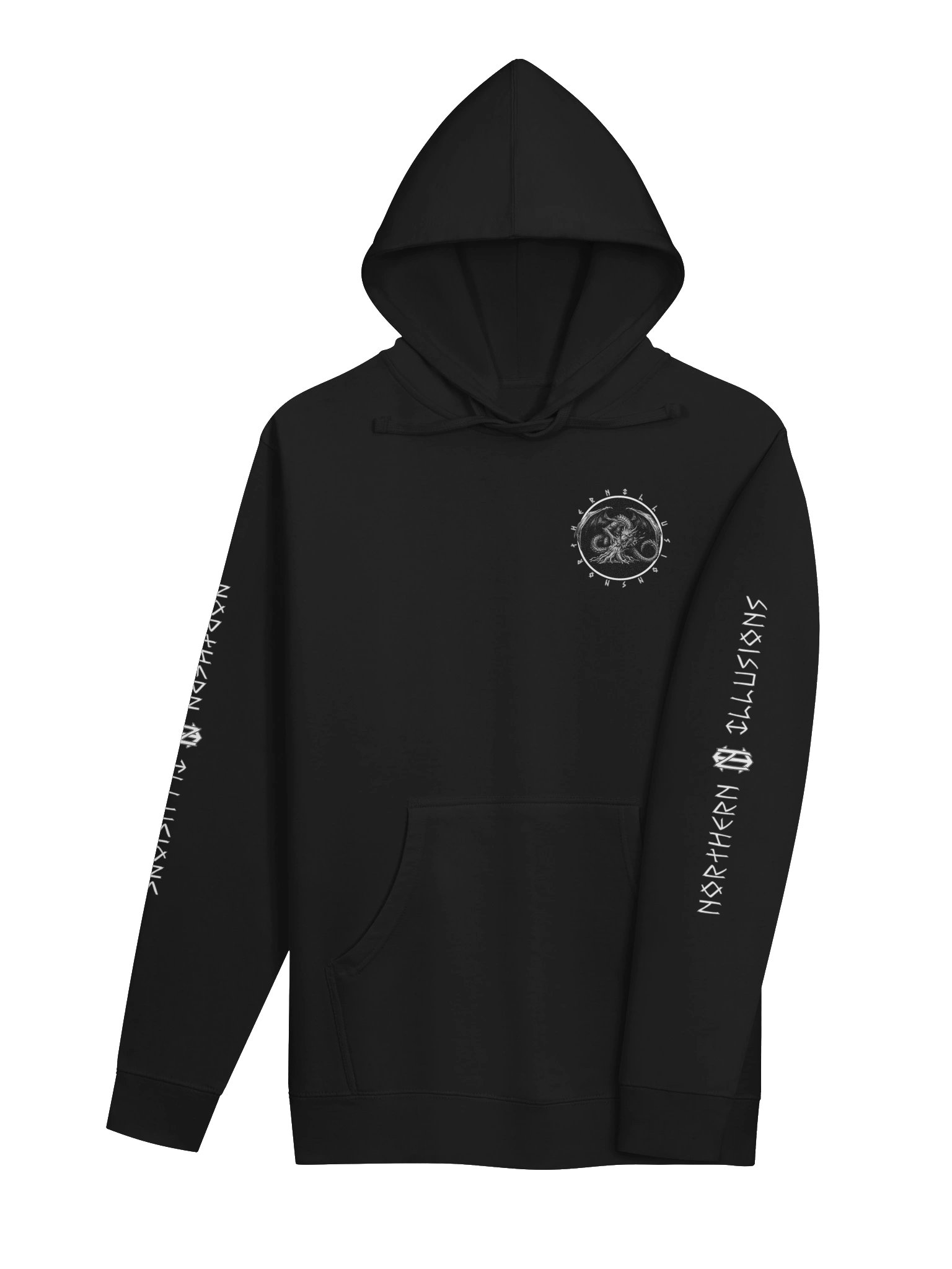 NORTHERN ILLUSIONS - Níðhöggr (Dragon) Hoodie product image (4)