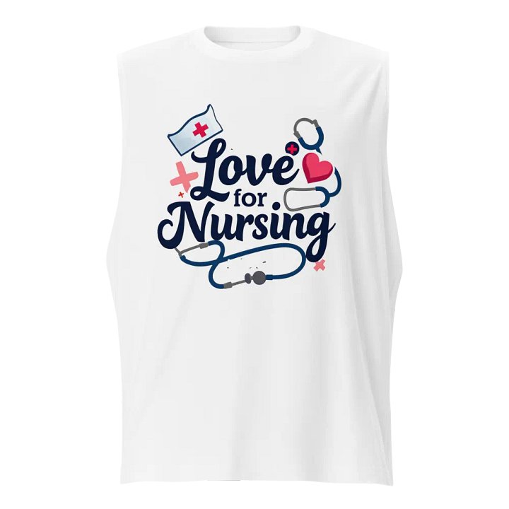 Nurse Love Muscle Tank product image (1)