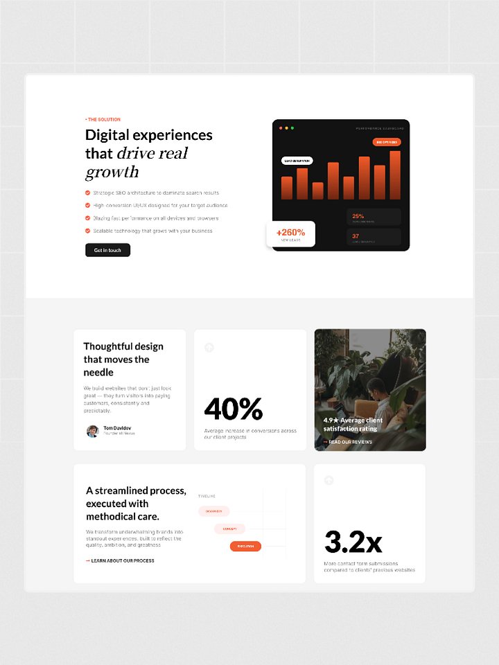 Nexus Ai - Webdesign Agency Website Template product image (2)
