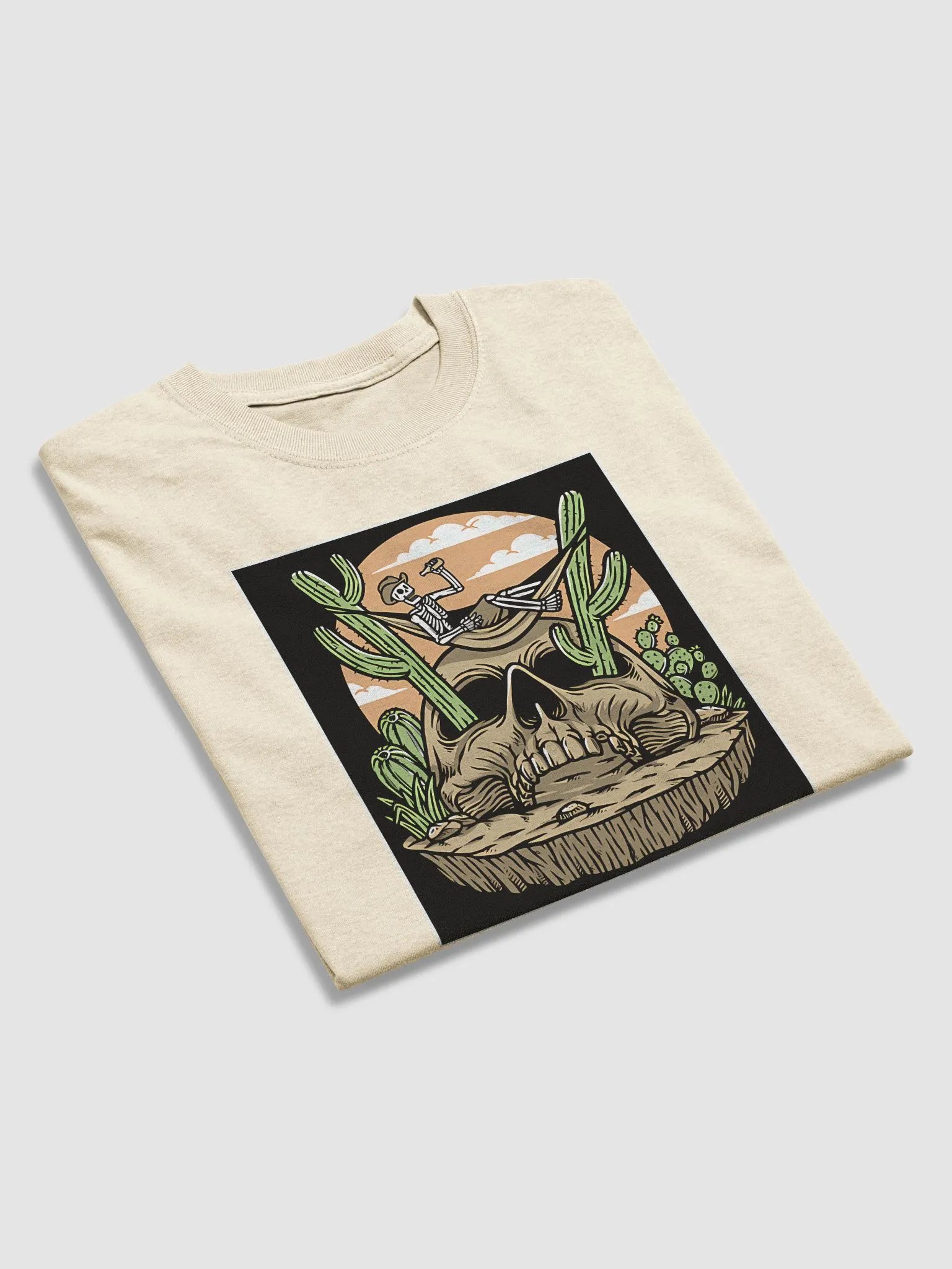 Cowboy and Cacti Heavyweight T-shirt product image (3)