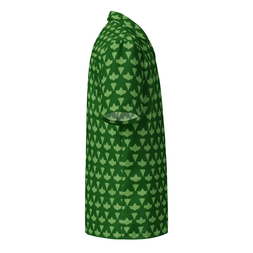 Meeple Hawaiian Shirt (Green) product image (5)