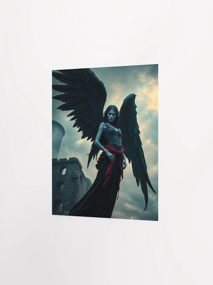 Black Wings Matte Poster product image (9)