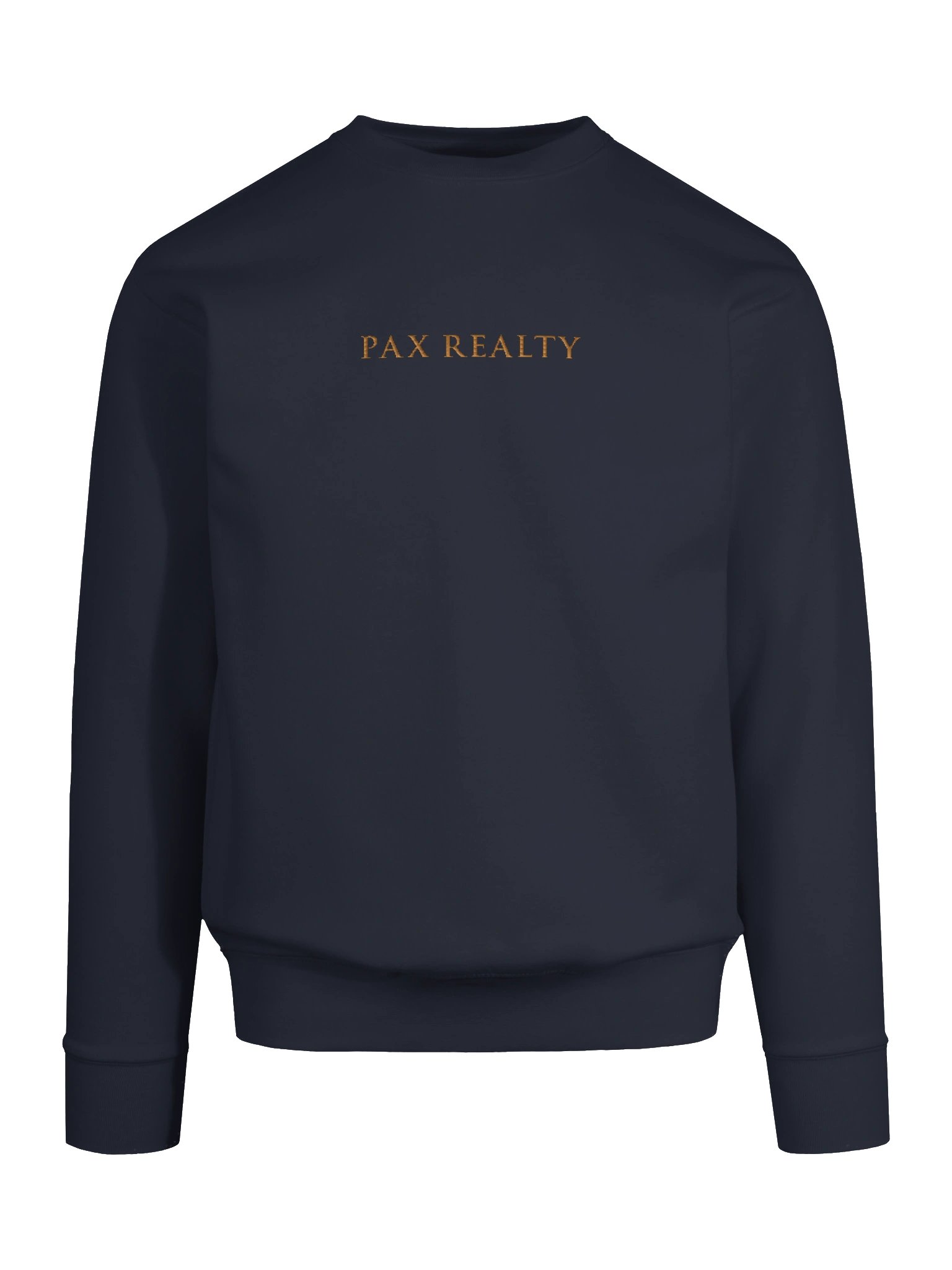 Pax Realty Crewneck (Navy, Gold Thread) product image (8)