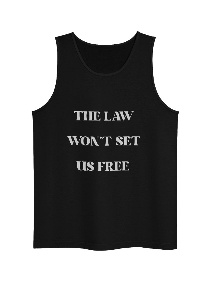 The Law White Font Retro Pride Tank Top product image (8)