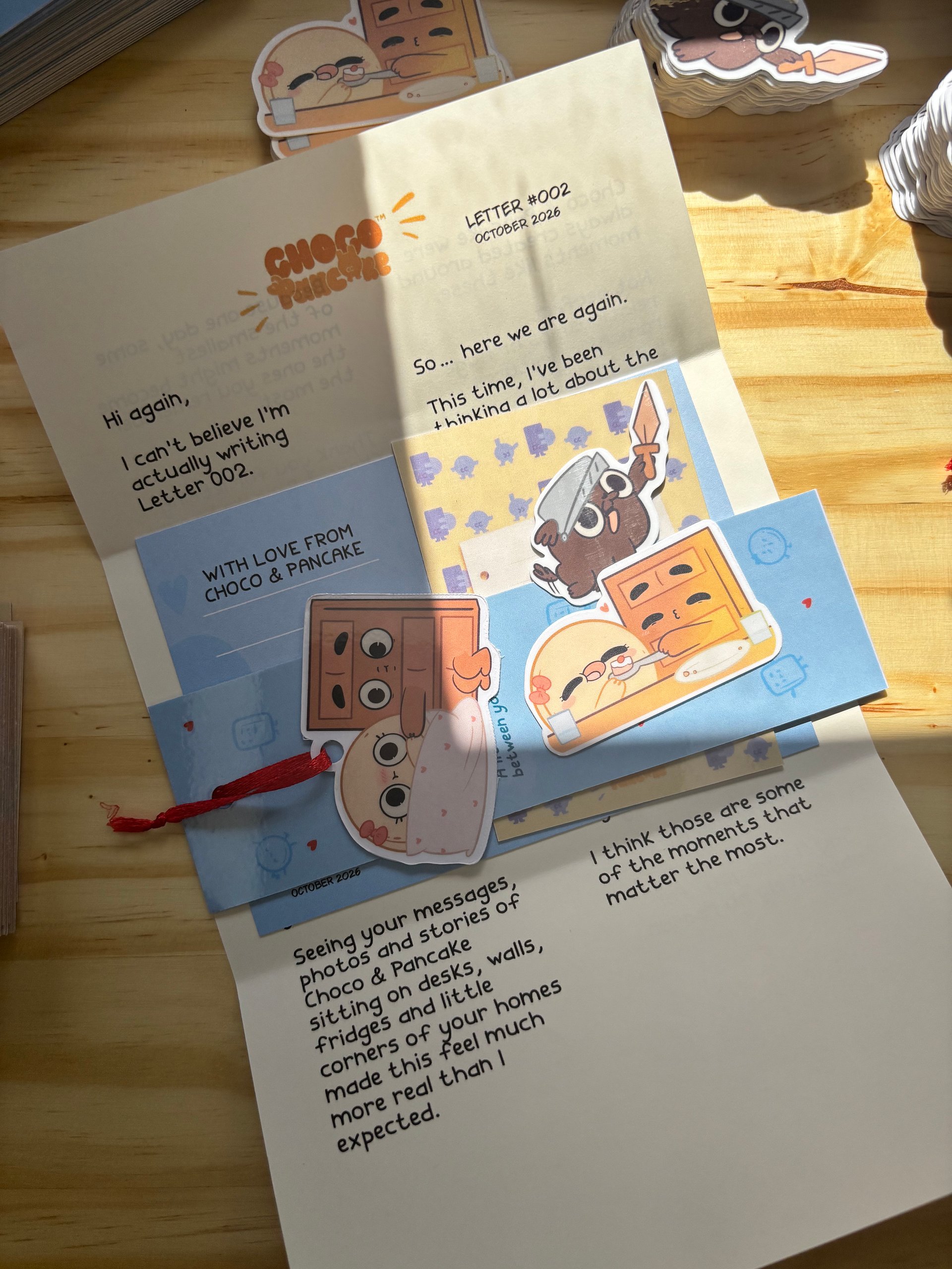 Choco & Pancake - Letter 002 product image (6)