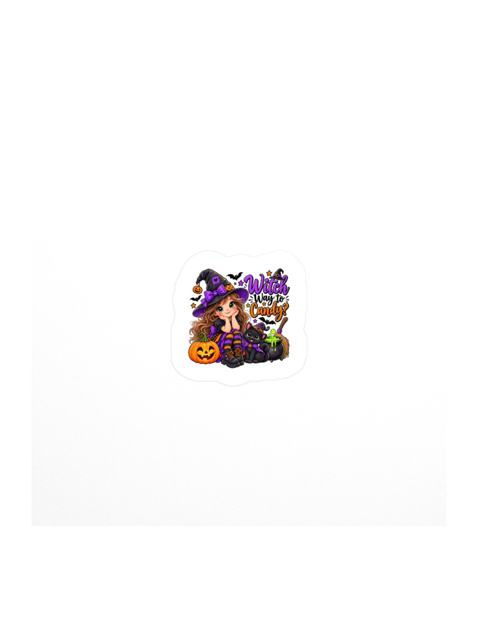 Witch Way to Candy Sticker product image (1)