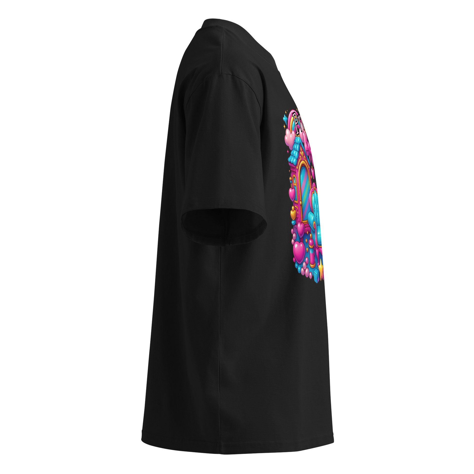 Princess - Dollhouse Color Burst - Stanley/Stella Unisex Organic Oversized T-Shirt SATU020 product image (10)
