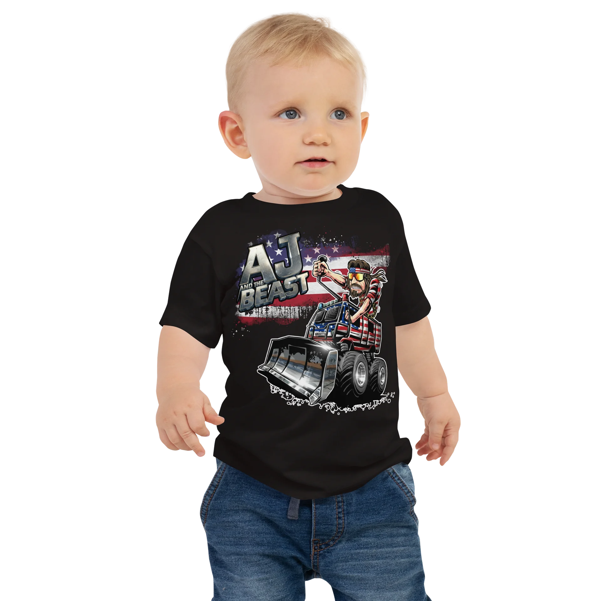 Bella+Canvas Baby Jersey Short Sleeve Tee : AJ and the BEAST USA product image (1)