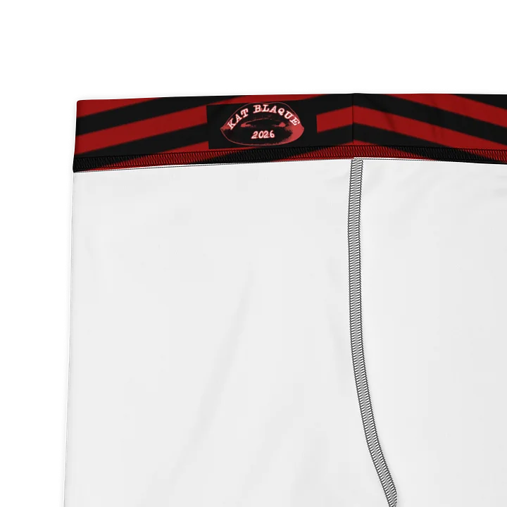 Red and Blaque Stripped Capri product image (2)