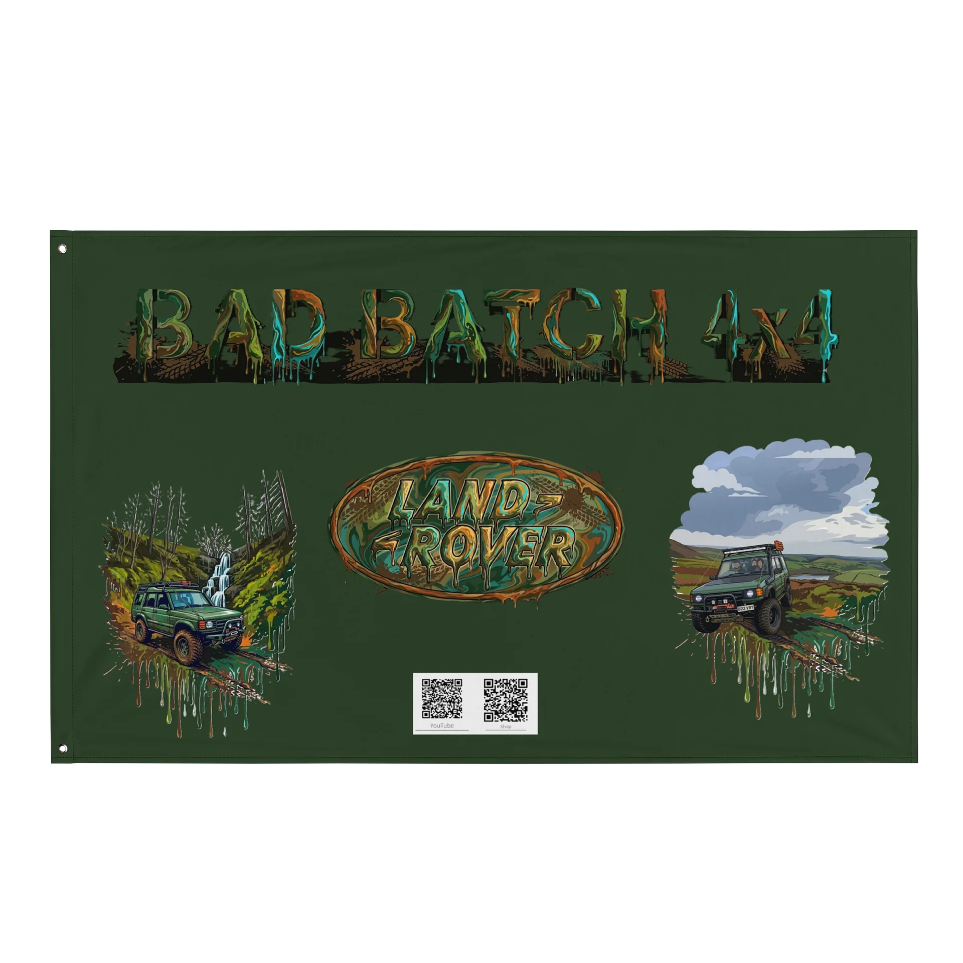 Bad Batch All-Over Print Flag product image (1)