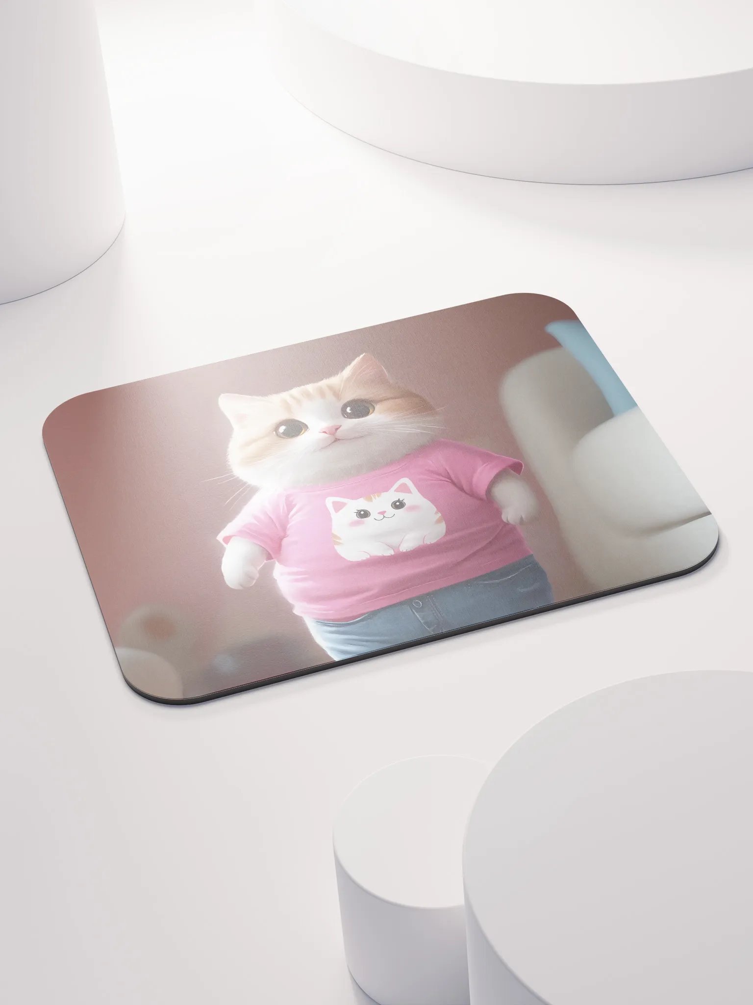 Cute Kitty Mouse Pad / pet.dance.lovers product image (4)