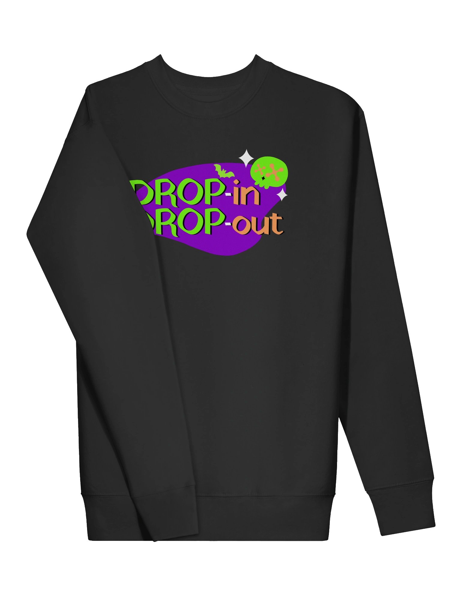 Cute Skull Logo Sweatshirt - Black product image (3)