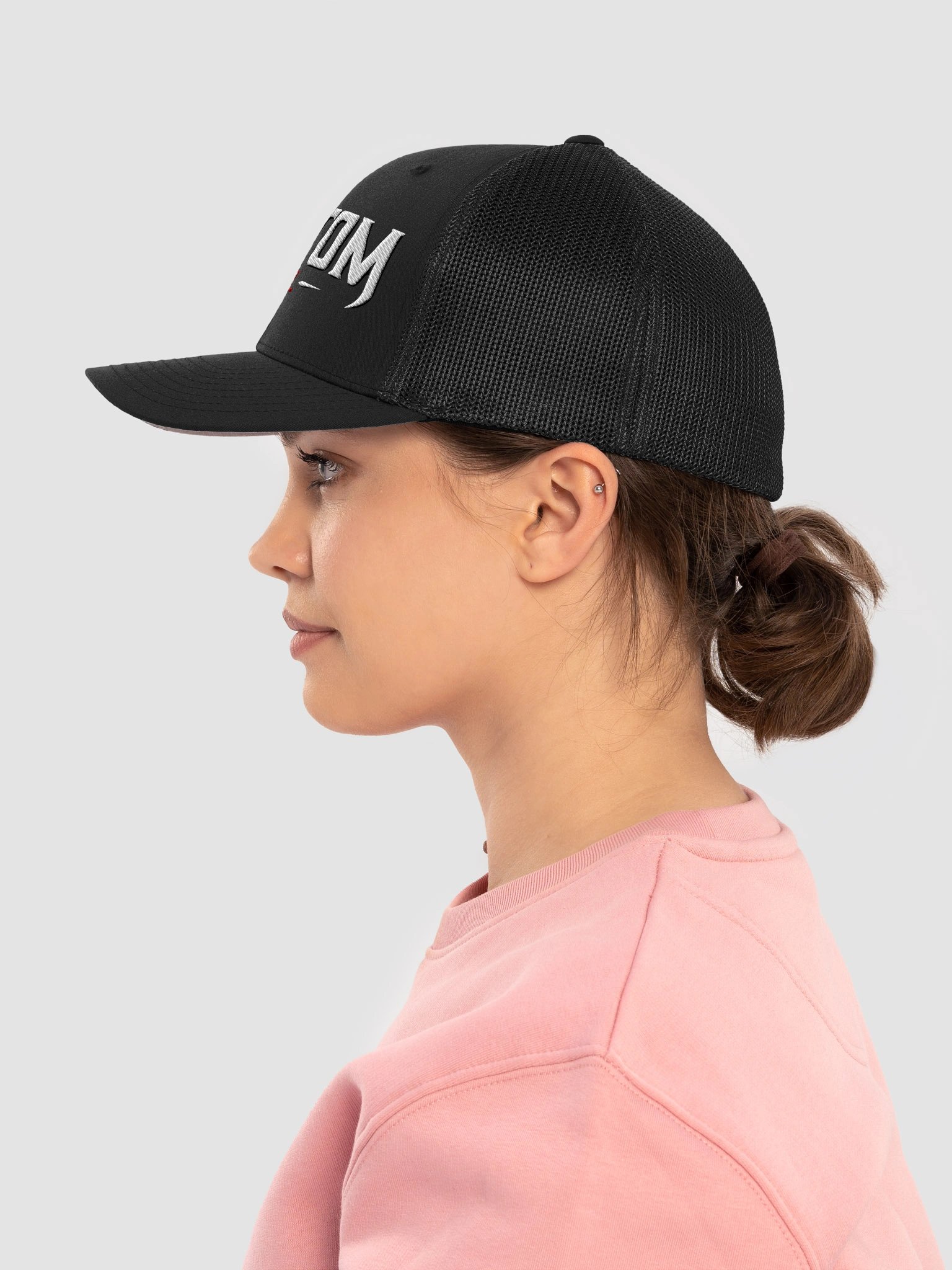 PhantomMaul White logo Mesh Back product image (13)