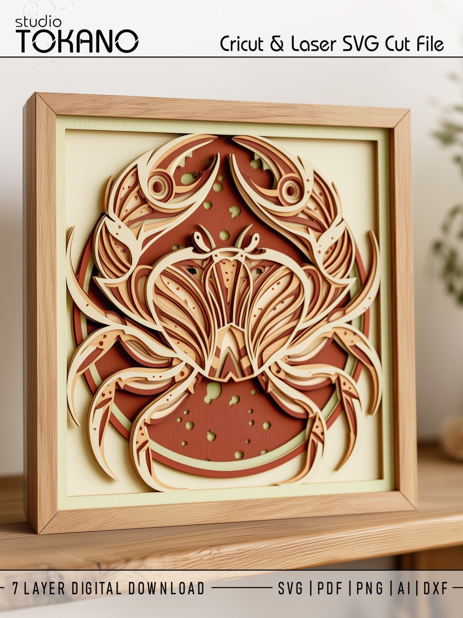 Crab Shadow Box product image (6)