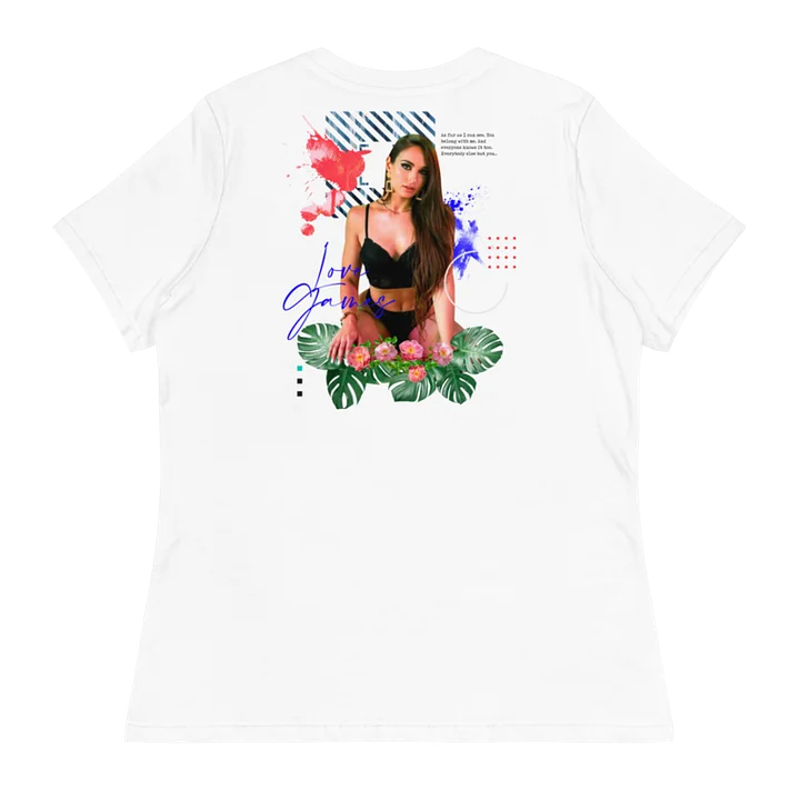 Love Games Delta Women's Tee - White product image (2)