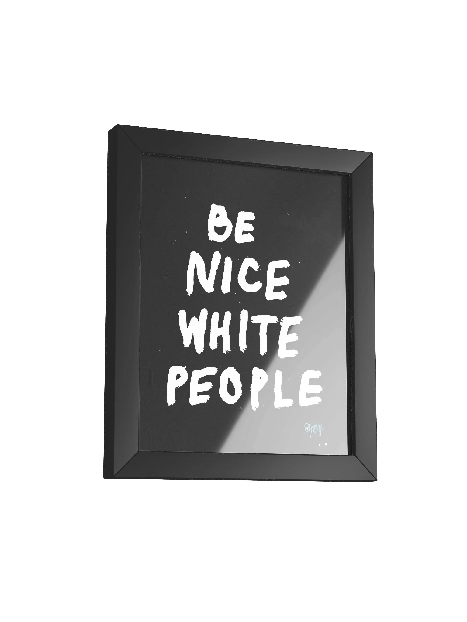 Be Nice People (framed print) product image (3)
