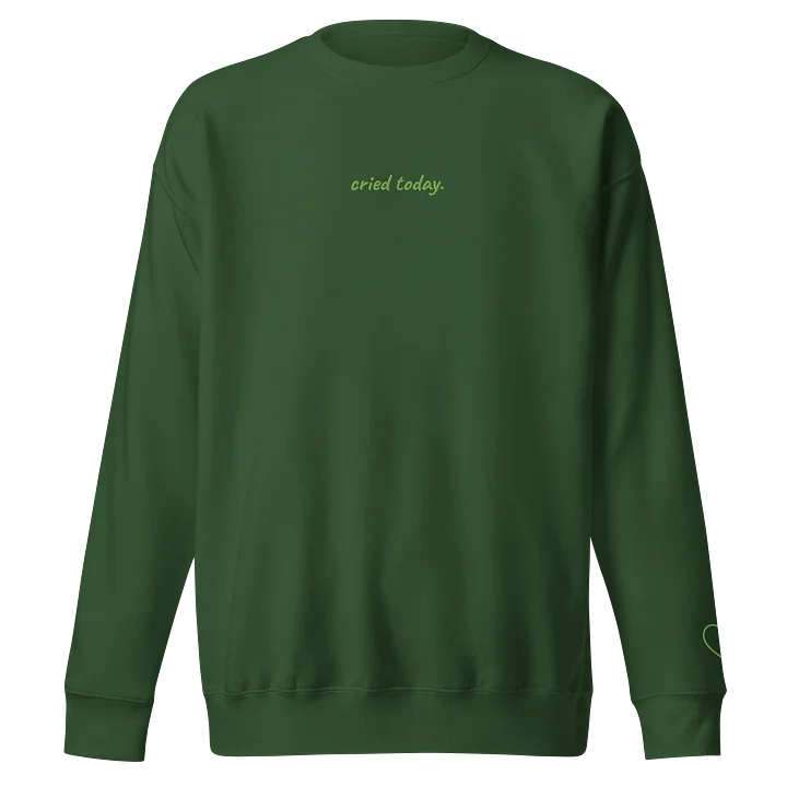Cried Today Crewneck product image (1)