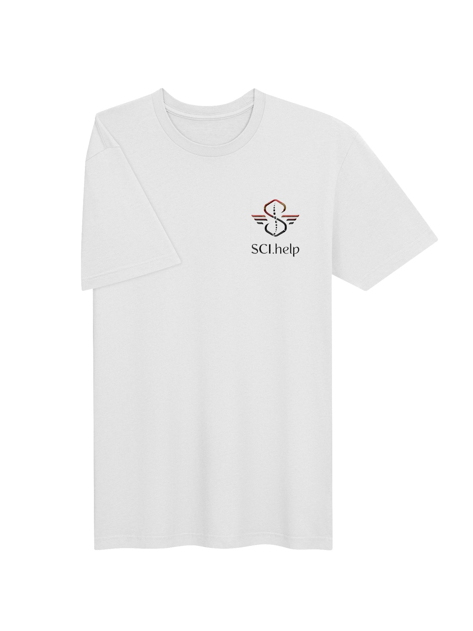 Embroidered SCI.help White Tee product image (3)