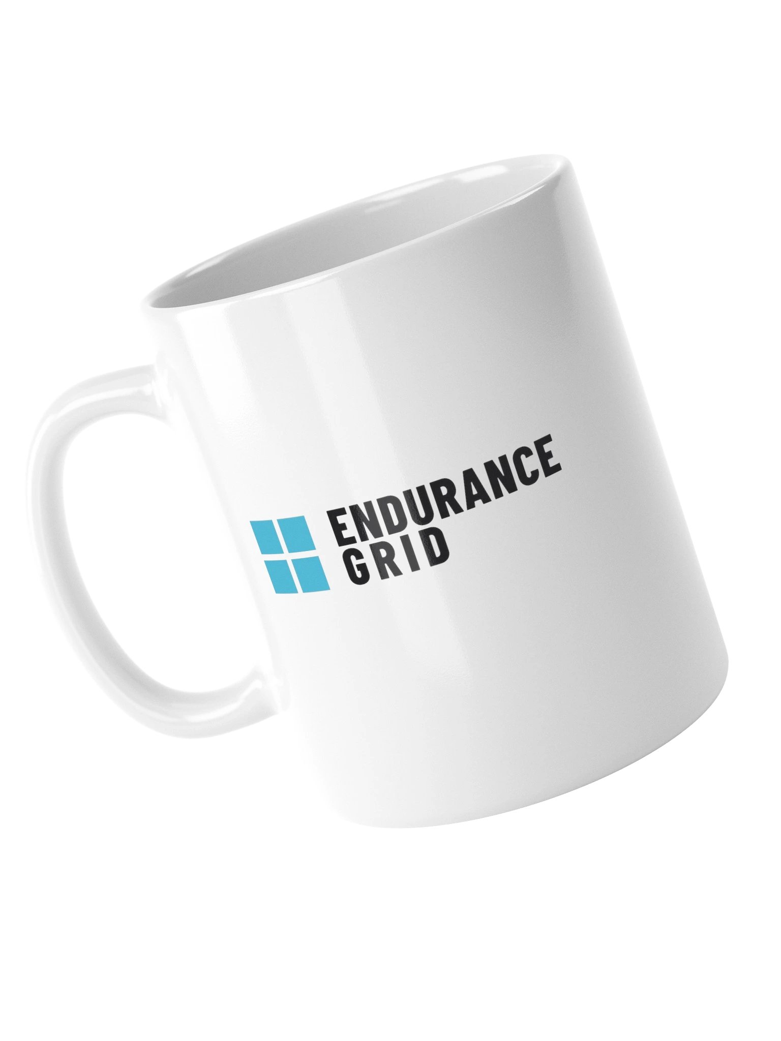 Endurance Grid White Mug product image (6)