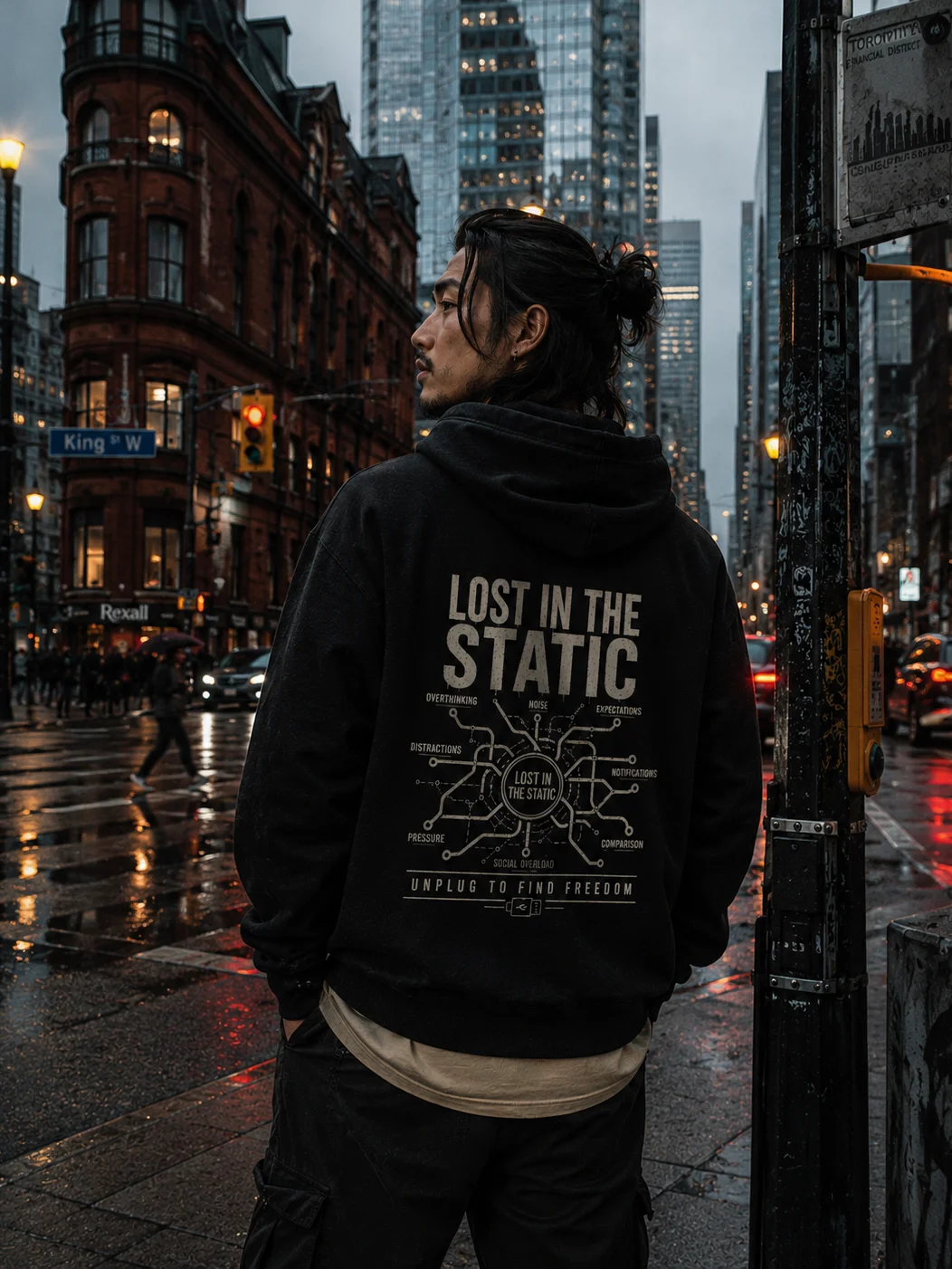 Lost In The Static | Cognitive Circuit Hoodie product image (1)
