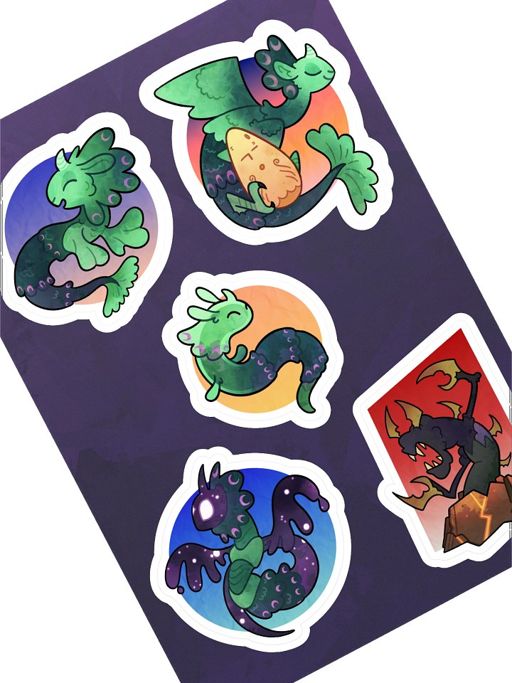 The Goddess of Everything Else Sticker sheet product image (2)