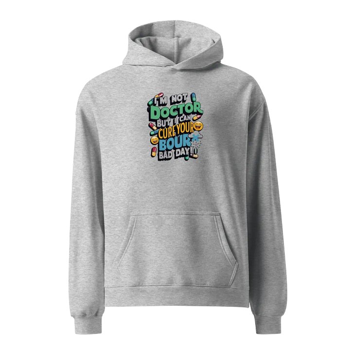 Prescription having Cheerful Cure Oversized Hoodie product image (1)