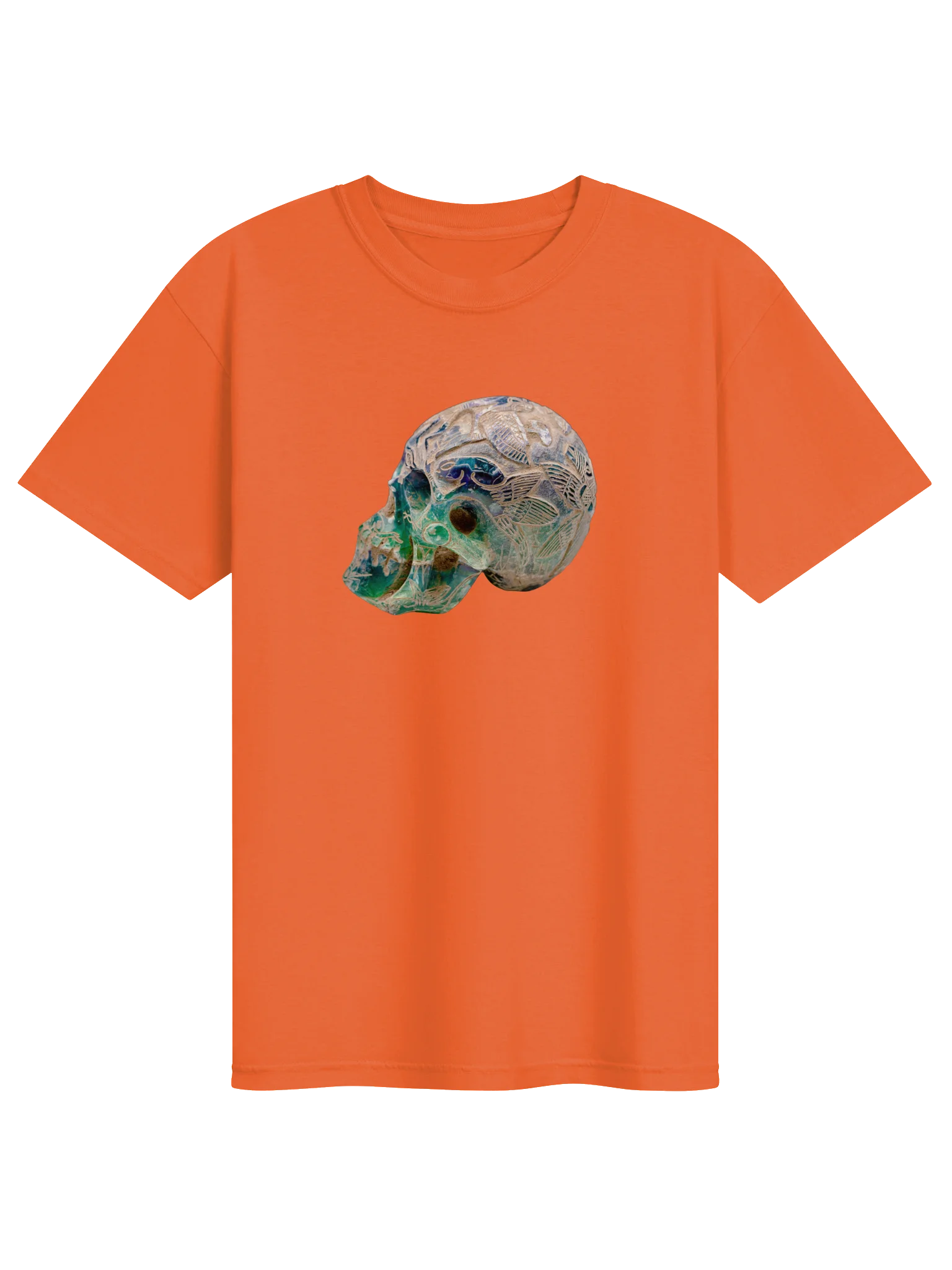 Fluorite Master Skull T-Shirt product image (1)