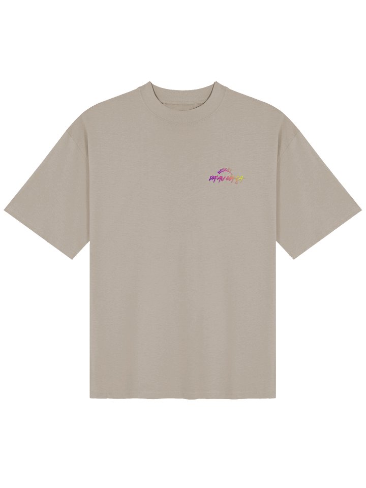 T-shirt surdimensionné avec logo dégradé néon PU MANATU product image (25)