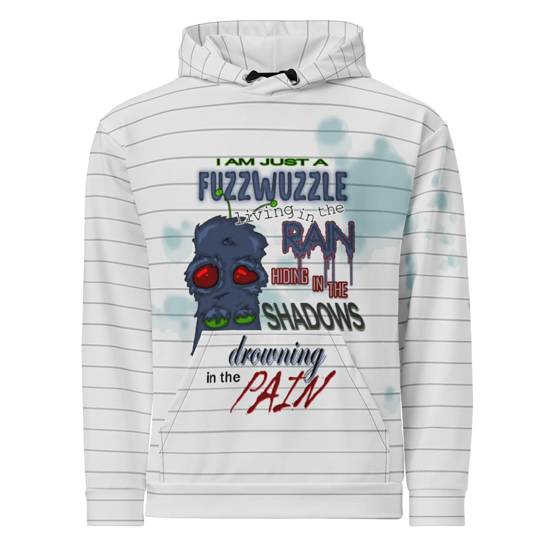 Fuzzwuzzle Blues Hoodie product image (1)