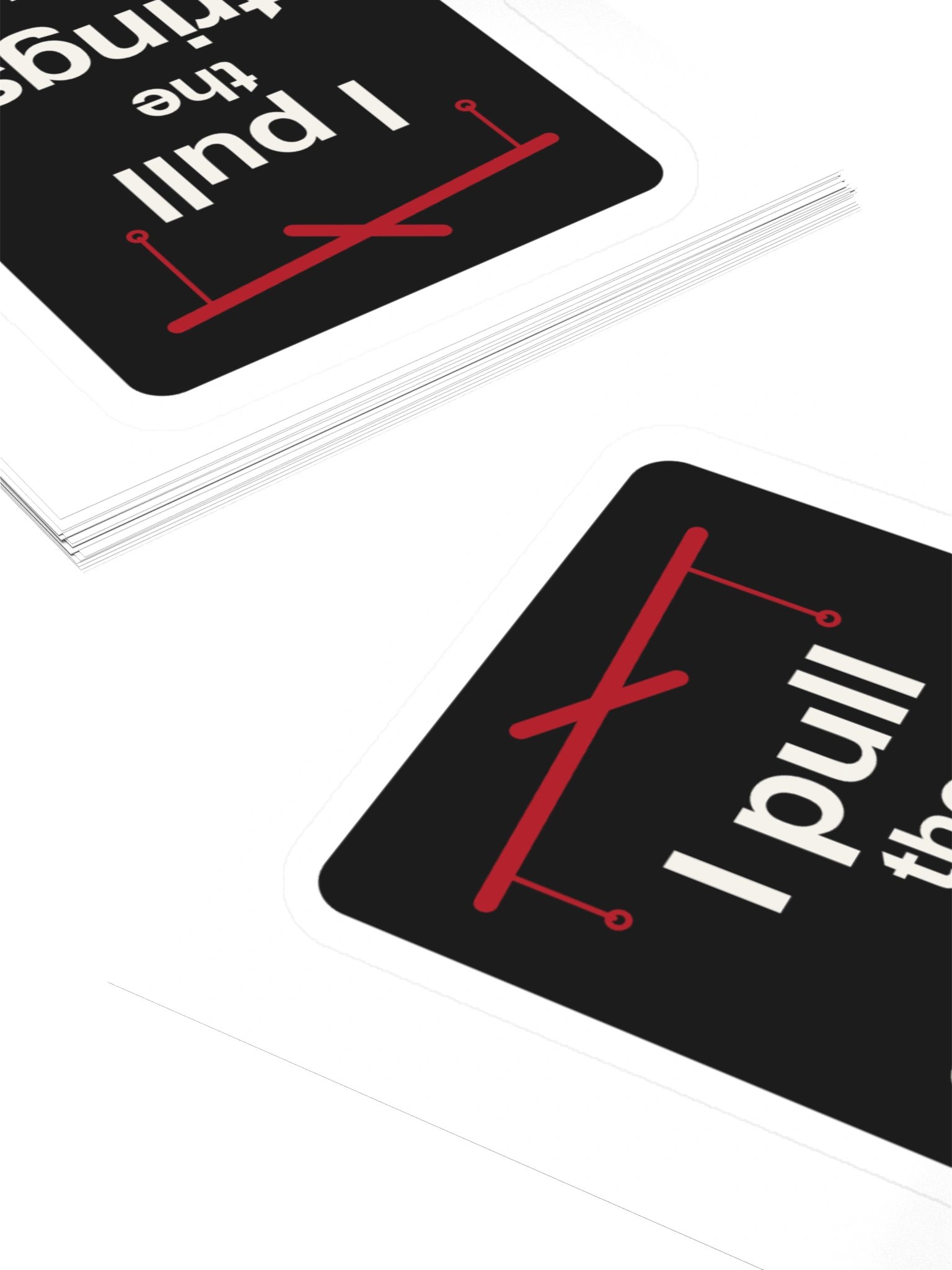 I Pull the Strings. Sticker product image (4)