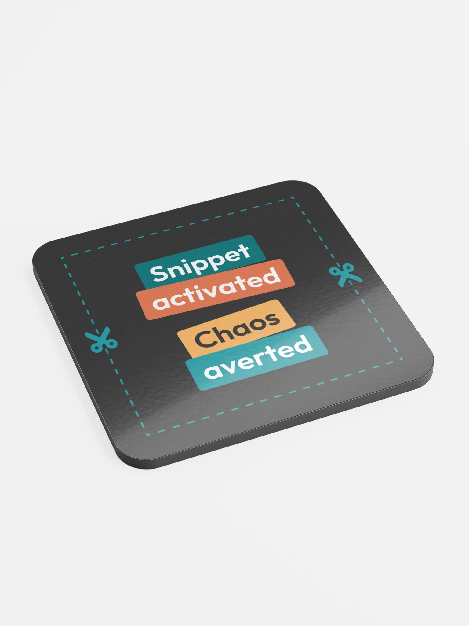 Snippet Activated - Dark Coaster product image (2)