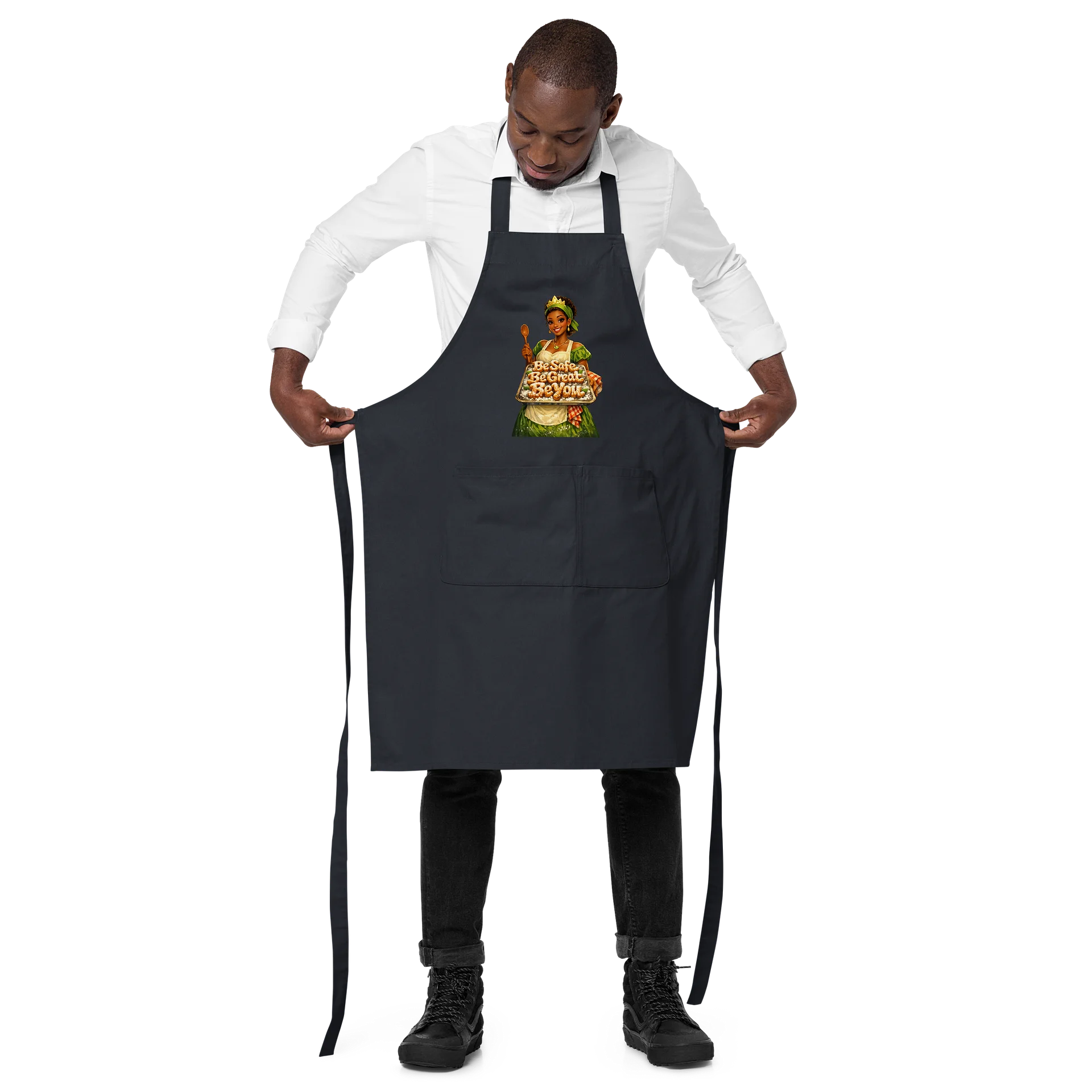 New Orleans Sweetness Collection Chef Organic Cotton Apron product image (2)
