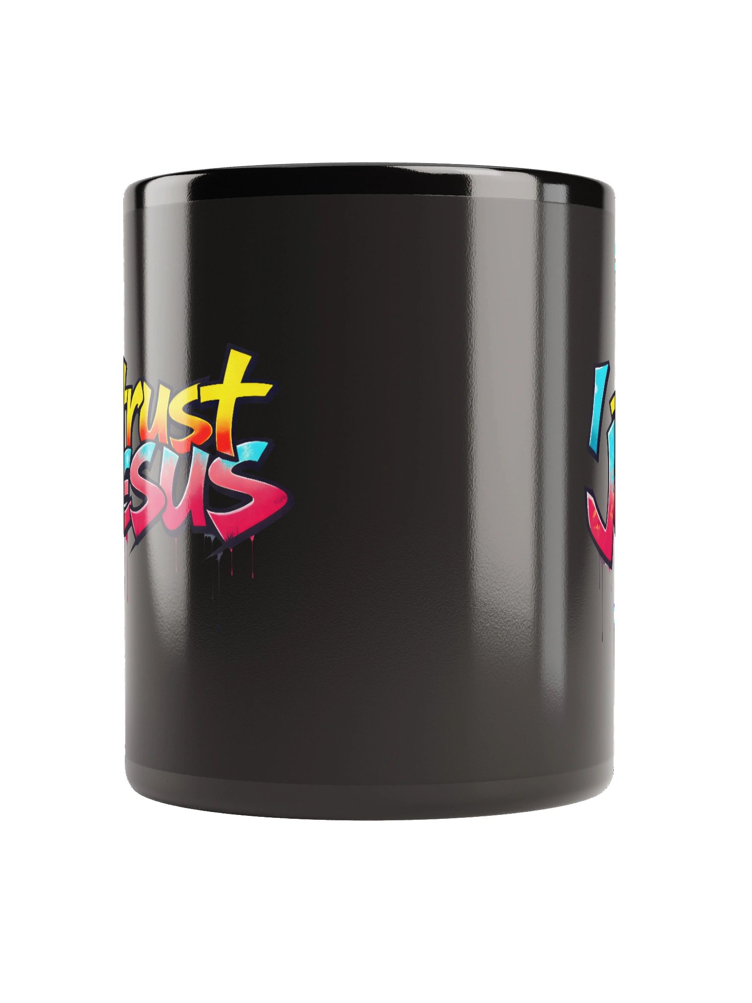 I Trust Jesus Graffiti Mug product image (6)