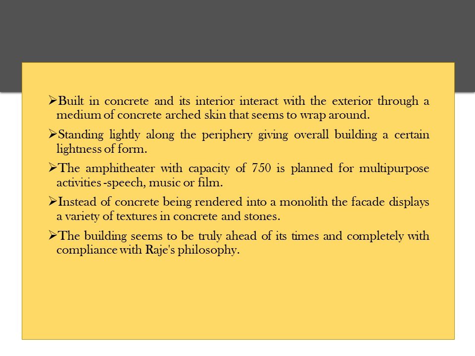 "Ar. Anant Raje: Legacy, Projects & Philosophy – PPT for Architecture Students" product image (2)