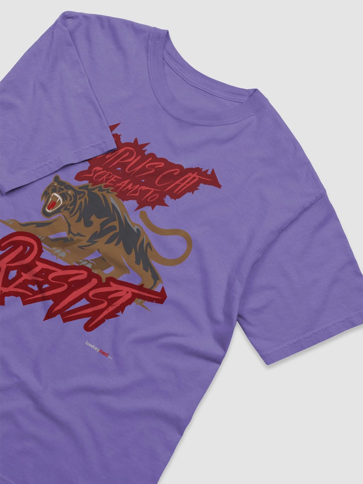 Wampus Cat Resists LKM Modern Fit Tee product image (2)