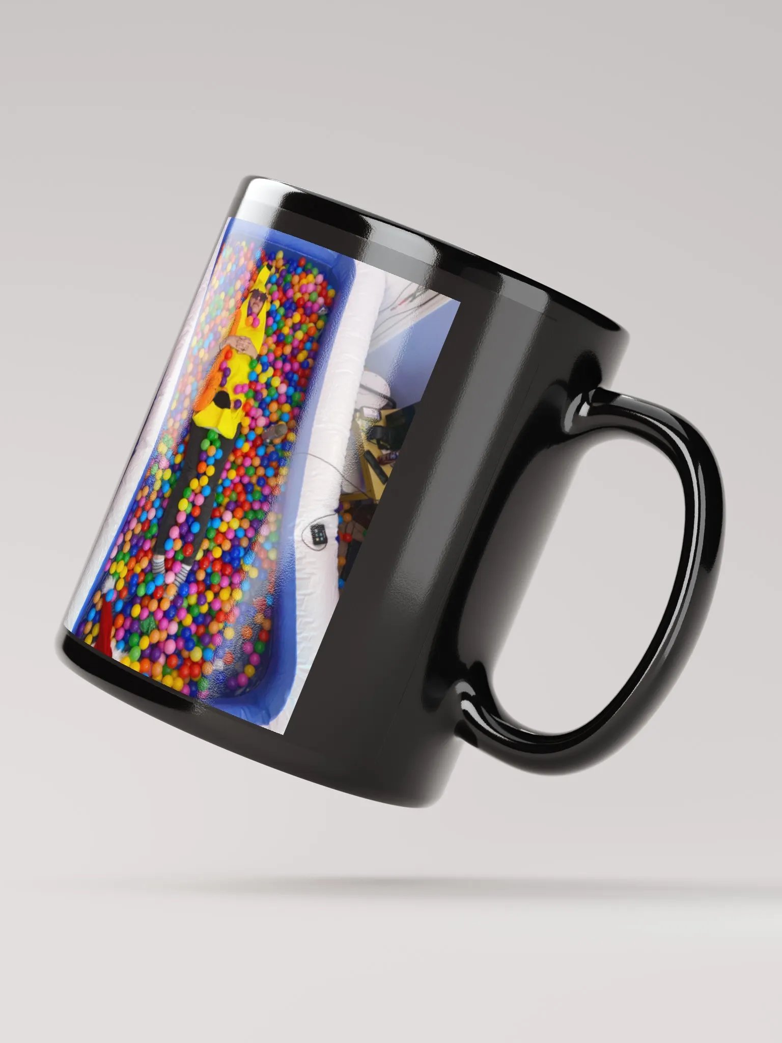 Ball Pit Black Glossy Mug product image (4)