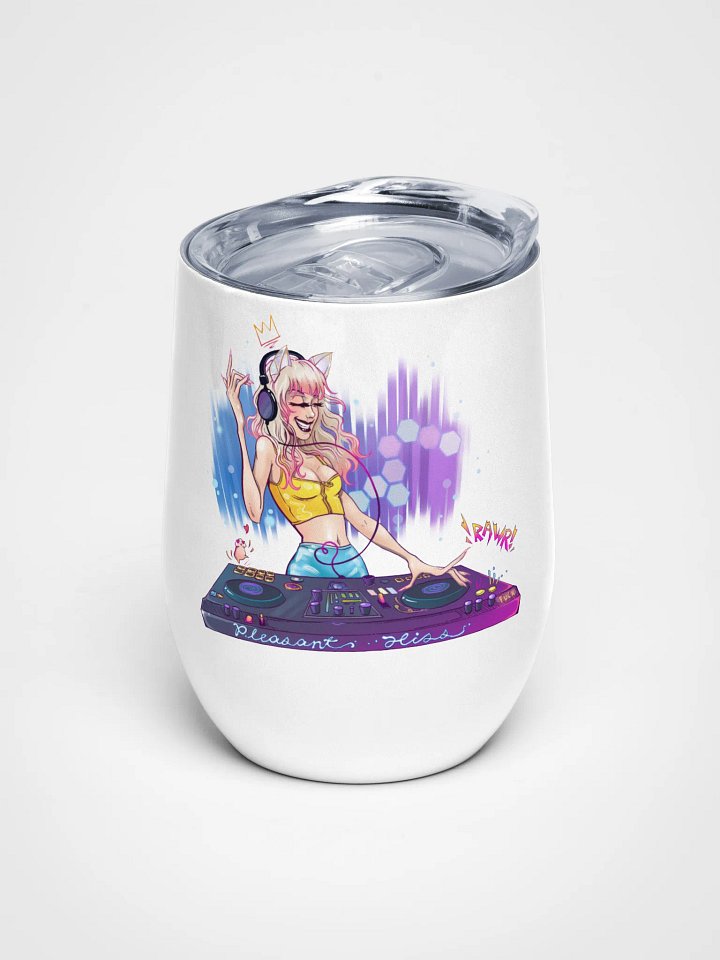 Catgirl Wine Tumbler product image (1)